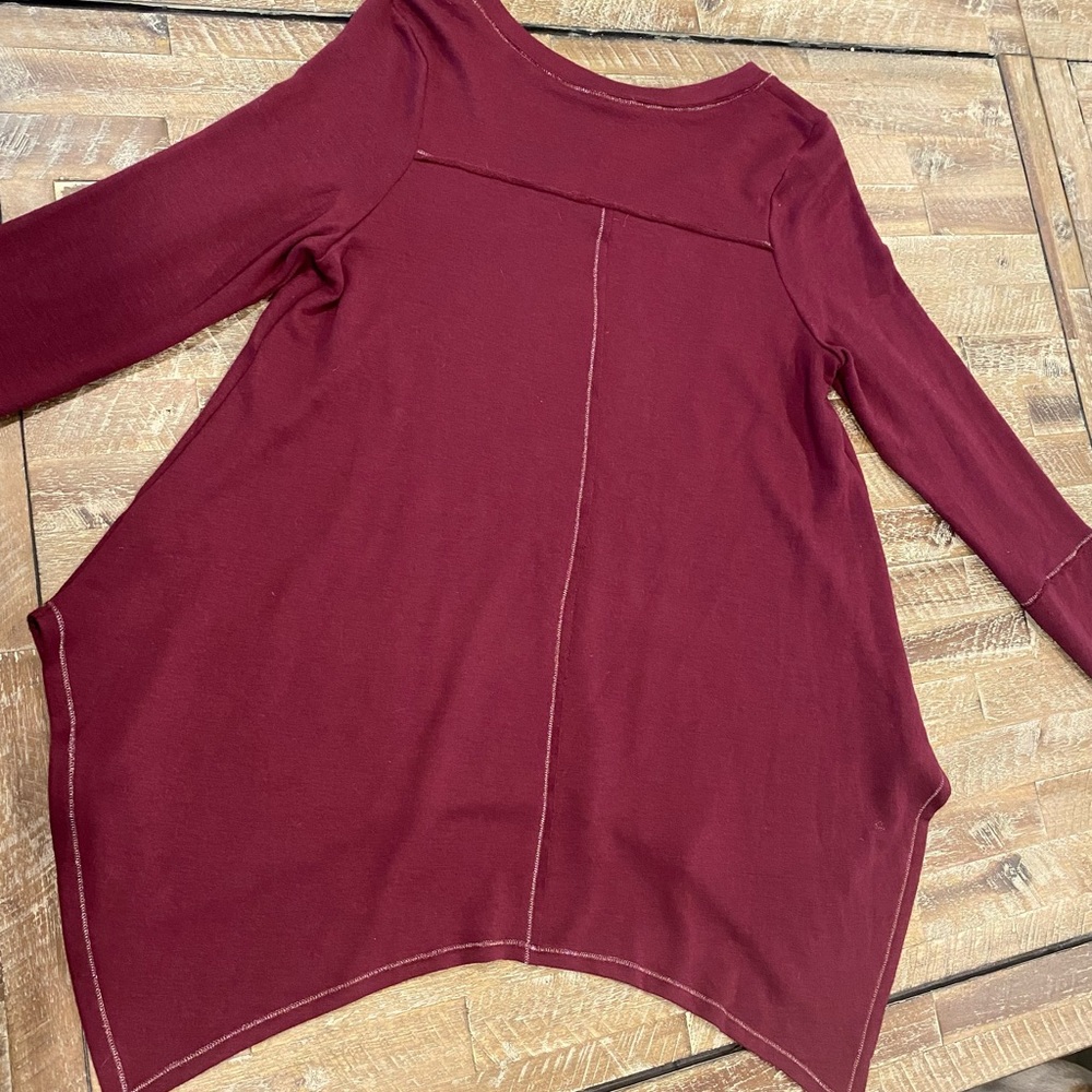 Knox Rose - Large Maroon Tunic